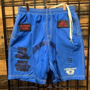 Vintage Speedo Lifeguard Swim Shorts